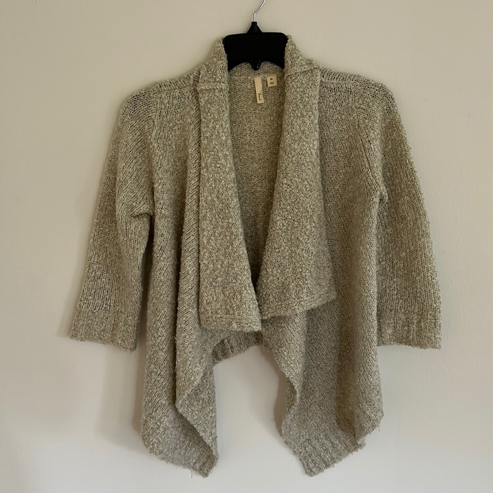 Anthropologie drapey sweater